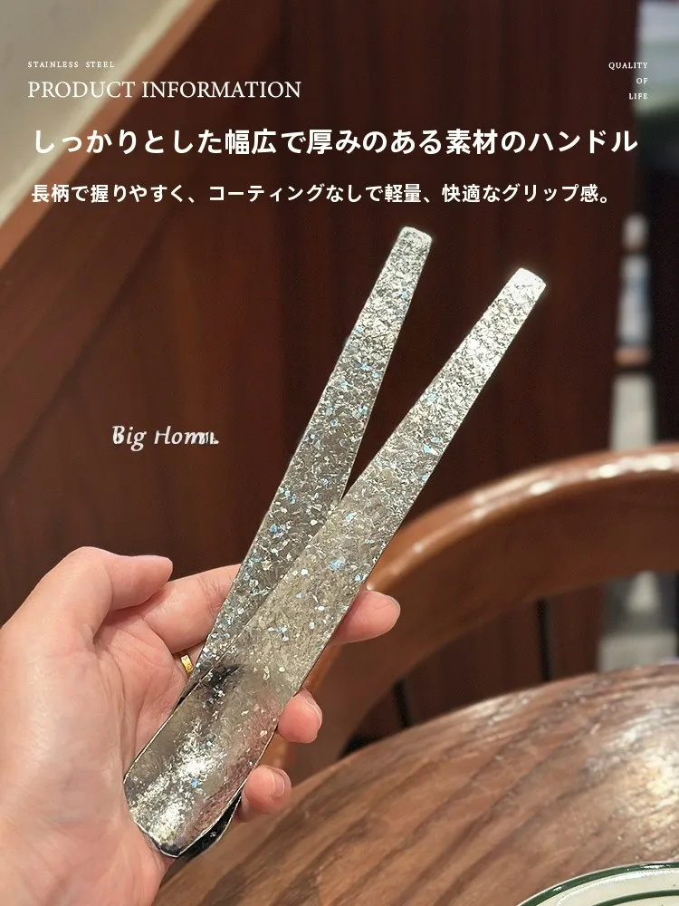 高級チタンスプーン：ヨーグルト・餃子・朝食に最適な長寿命使い捨て不可の純チタンスプーン