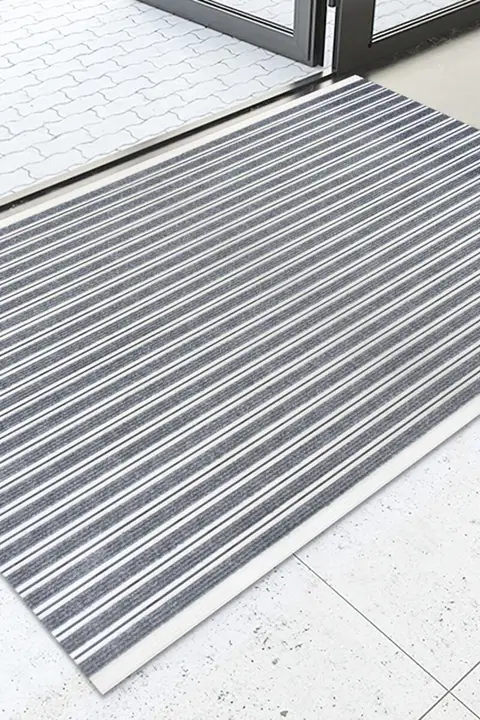 アルミ合金製玄関マット【防塵・吸水・アウトドア用・大判】