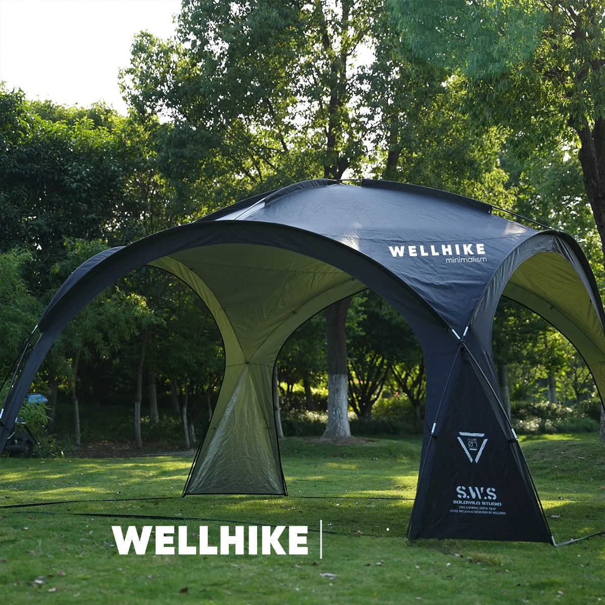 WELLHIKEドーム型テント：防雨・防紫外線で7月キャンプに最適なアウトドアスタイル