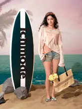 極上の柔らかさの物理的UVカットシャツ【女性用・夏用・長袖・ゆったりデザイン】