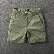 快適な夏のカジュアルショートパンツ【コットン混・ストレッチ・薄手・スタイリッシュ】