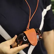 牛皮製 サングラス用ネックストラップ【磁気吸着・ファッションアクセサリー】