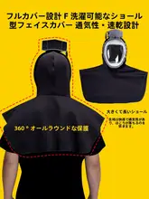 フルフェイス防塵マスク【電動送風機能・工業用・収穫機対応】