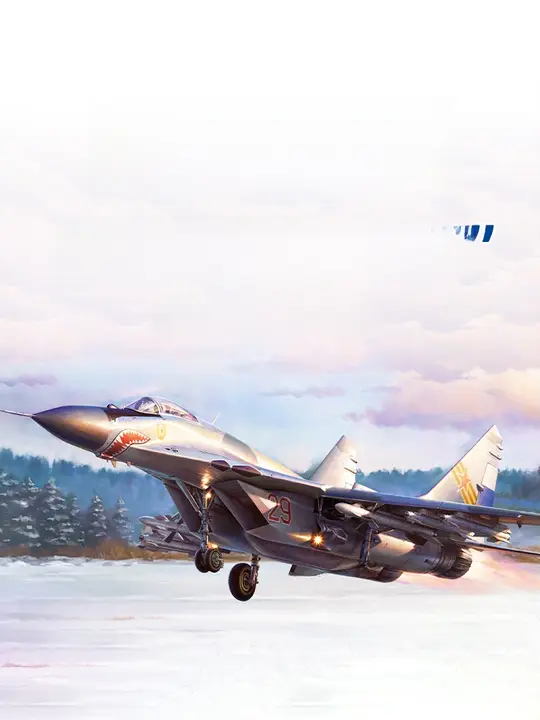 長城製組み立て飛行機 MiG29 913【3Dモデル・戦闘機】
