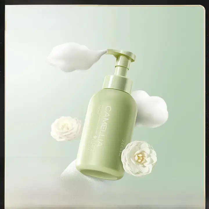 山茶花 保湿クレンジングムース【女性用・アミノ酸・肌に優しい】