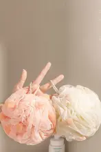 極上の柔らかさのバスボール【高級感・泡立ち良好】