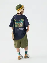 子供用 夏用短袖Tシャツ【アメリカンスタイル・極上の柔らかさ・ゆったりフィット】