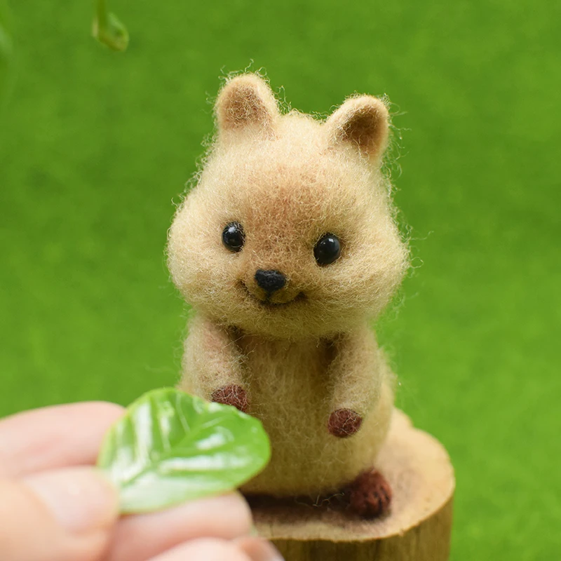 羊毛フェルト製 DIY 短尾カンガルー材料キットの使い方と実用性を解説