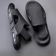メンズ夏用カジュアルスポーツサンダル【クッション付き・ビーチシューズ】