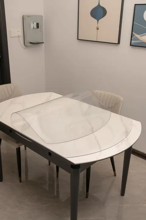 透明PVCテーブルクロス【防水・防油・熱に強い・ソフトプラスチック製】