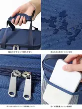 保冷袋 アルミ製保温バッグ【厚手・ハンドル付き・お弁当用】