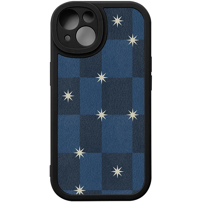 6インチスマホに合うシンプルでかっこいいケースは？デニム星柄スマホケースがおすすめの理由