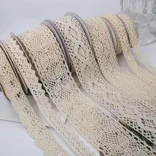 コットンレース装飾リボン【DIY・ハンドメイド・スカートエッジ・花飾り用】