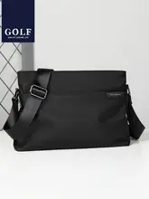 メンズ ショルダーバッグ【カジュアルデザイン・帆布・横型】