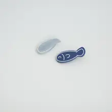 かわいい青い魚のヘアクリップ【前髪用・アクリル素材】