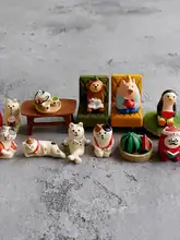 かわいいデザインのマット仕上げ樹脂デスクトップ装飾【癒し効果・ギフトに最適】
