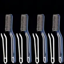 浴室用 多機能クリーナーブラシ【隙間掃除・ヘアクリップ付き】