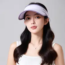 ゴルフ用空トップキャップ【女性用・野球帽・UVカット・調整可能・夏用】