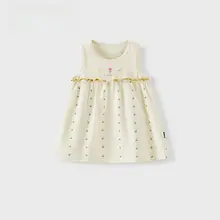女の子用 夏用薄手ワンピース【ノースリーブ・お昼寝・ホームウェア】