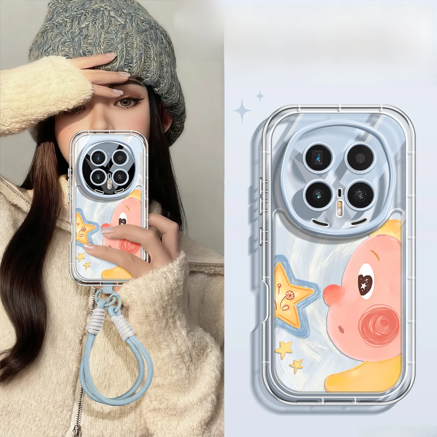 可愛いカートゥーンデザインのスマートフォンケース：ポップイラストがもたらす日常の楽しさ