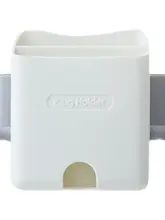 壁掛け二段充電器リモコン収納ボックス【穴あけ不要・コード整理機能付き】