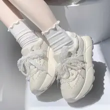 カラフルなマカロン風デザインのランニングシューズ【かわいい・ローカット・軽量】（セットアップ対応）