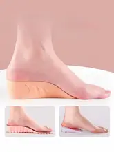 極上の柔らかさ！女性用インビジブルインソール【アーチサポート・滑り止め・快適】