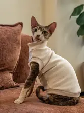 GINGERAIN ニットベスト【暖かい・無毛猫用・秋冬向け】