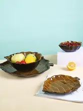 モダンデザイン 陶器製 フルーツプレート【リビング用・シンプルスタイル・装飾用】