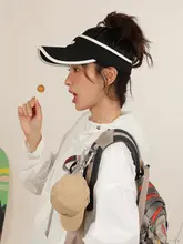 サンバイザー ユニセックス つば広 UVカット スポーツ アウトドア カジュアル 春夏