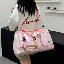 大容量 おしゃれな女性用旅行バッグ【軽量・防水・ジム用整理バッグ】