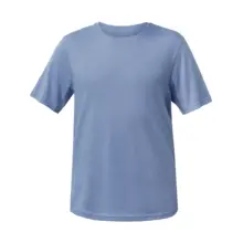 クールマックス素材のメンズ半袖Tシャツ【速乾・メリノウール・動きやすさ】