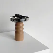 アロマトレイ インテリア装飾 拡散石 クリスタルポール オブシディアン ホワイトジェイド ステンレス製 北欧スタイル