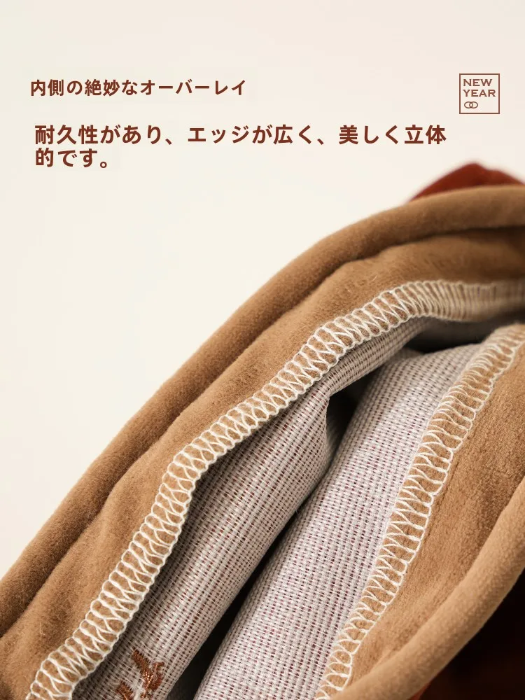刺繍入りテーブル用ティッシュケース：春節デザインで空間収納を実現