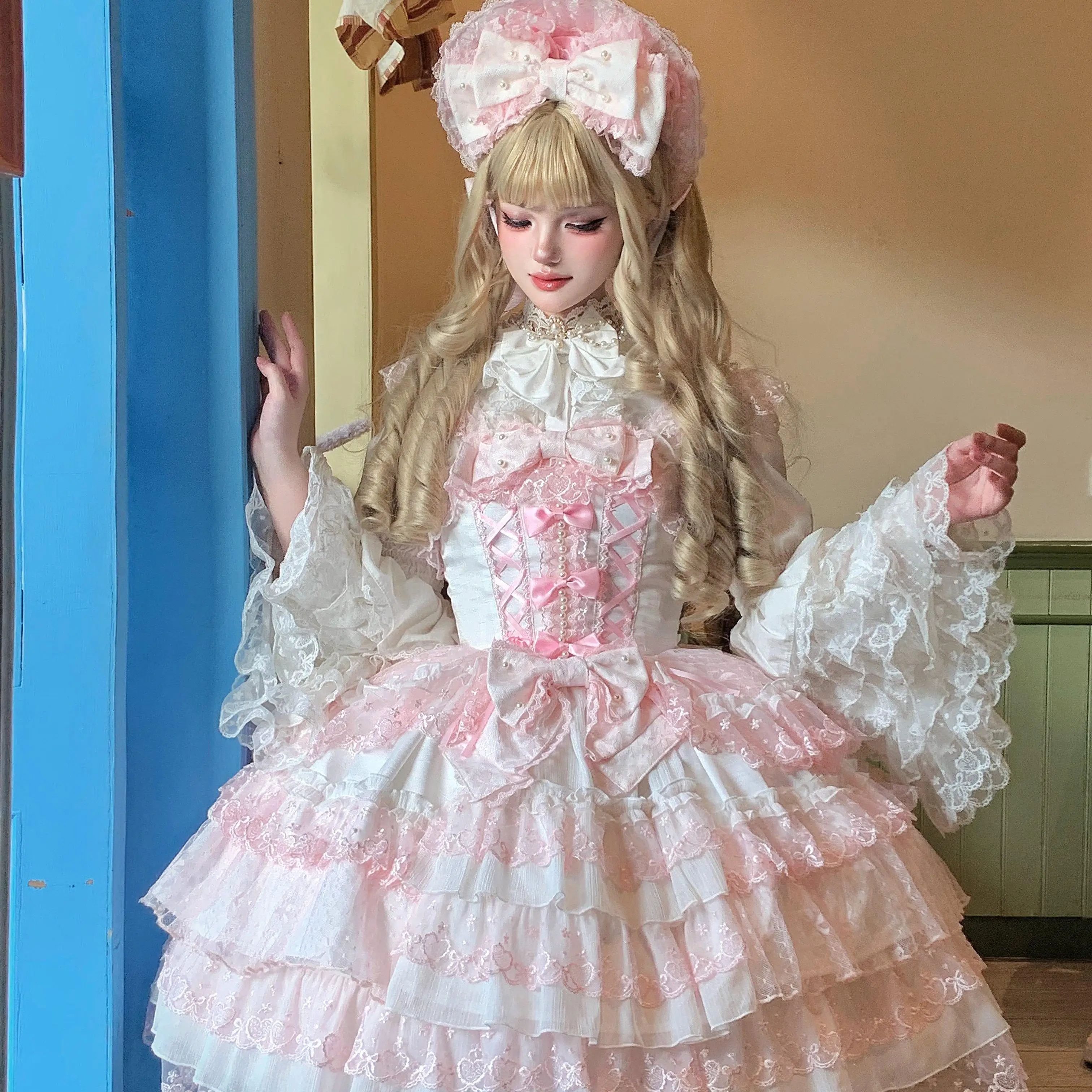 姫袖デザインの純綿インナーは透けない色で安全な着用が可能か