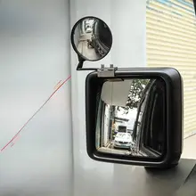 JeepラングラーJK/JL用広角バックカメラレンズ【死角補助ミラー・サンドバイザー用アクセサリー】