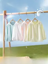 涼感防止！子供用紫外線対策薄手アウター【春夏用・軽量】