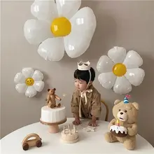 ホイルバルーン デイジー 花 バースデー パーティー 飾り付け インスタ映え