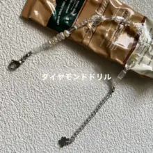 自然なパールのショートネックレス【泡のようなデザイン・医療用ステンレス製・アレルギー対応】