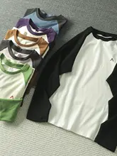 秋冬用 男女兼用 カラーコンビネーション ロンTシャツ【重厚な素材・ラグランスリーブ】