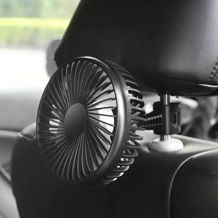 車載ファン 車利用者/後部座席/12v 24ボルト/USB/冷却