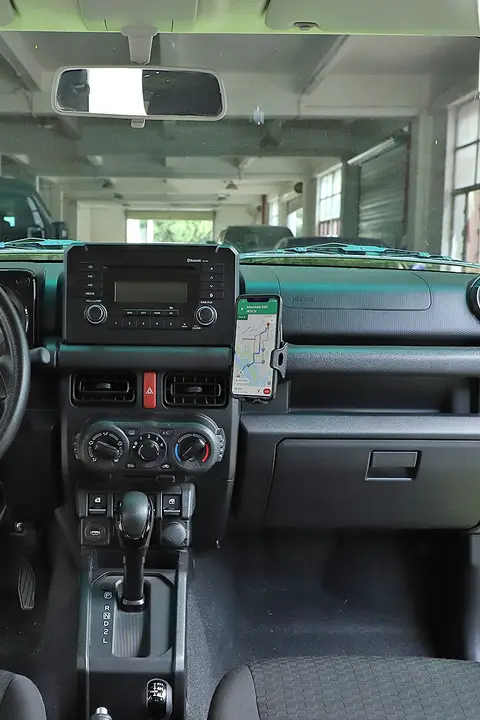 ジムニー用 車載スマホホルダー【副座席装飾用】