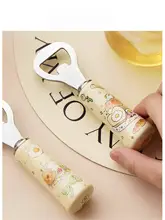 ビールオープナー 家庭用 携帯用 可愛い おしゃれ パン ウサギ アイデアグッズ「EKU PRO」