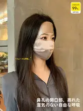 紫外線から守る女性用夏の日焼け止めマスク