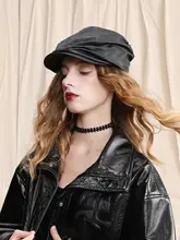 暗黒系 褶皺デザインのマルチカ  ラーキャップ【男女兼用・スタイリッシュ】