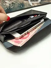 極上の柔らかさの長財布【ロングタイプ・カードポケット多数・フラップ式】