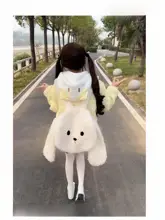 冬用可愛いコットンパーカー【フリース裏地・ロリータスタイル】