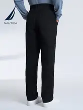 コットン混合ストレッチSpring用パンツ【ウエストゴム・ゆったりシルエット】