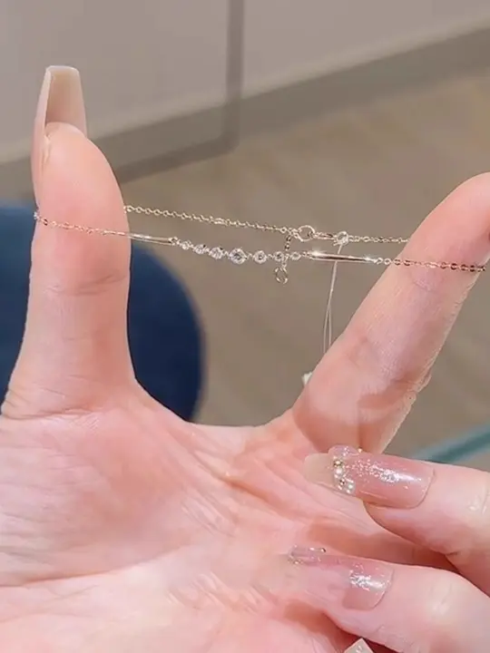 S925純銀製 極細デザインブレスレット【女性用・上品で洗練された印象】