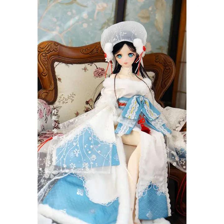 BJDドール用和服【改良デザイン・冬の祭り限定】（セットアップ対応）